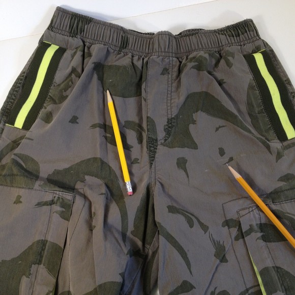 Mossimo Cargo Supply Camo Pants Elastic Waist 25-28 / 26  Converts to Shorts - Picture 10 of 10
